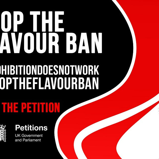 Stop the Flavour Ban for flavoured e-liquids for e-cigarettes