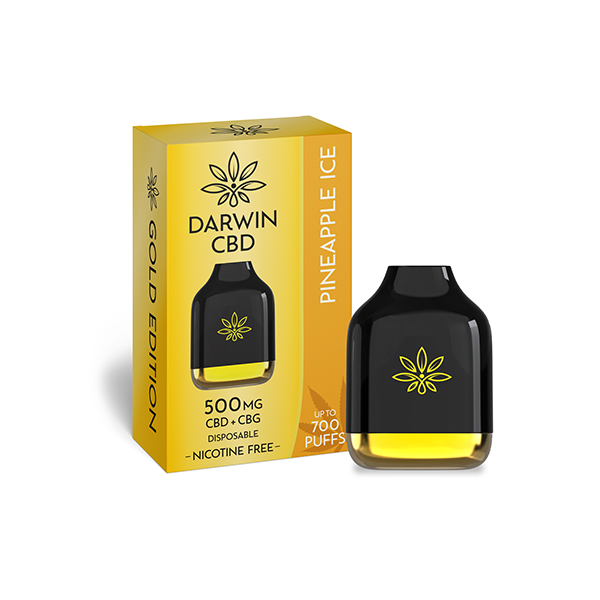 Darwin 500mg CBD + CBG Cube Disposable 700 Puffs