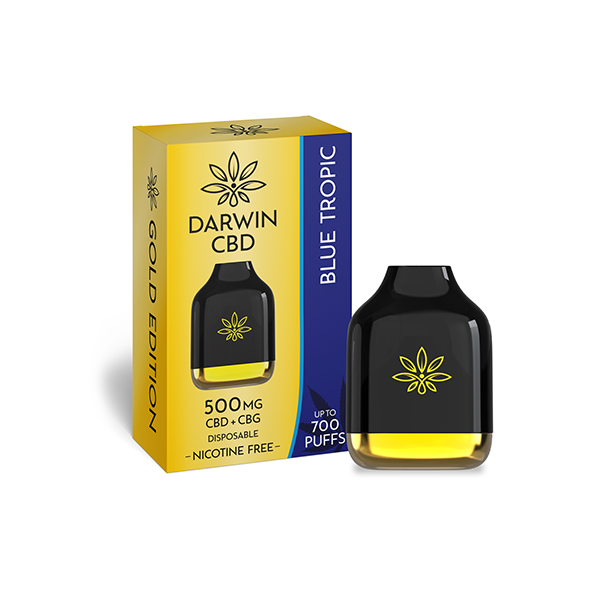 Darwin 500mg CBD + CBG Cube Disposable 700 Puffs