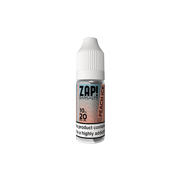 20mg ZAP! Bar Salts Nic Salt 10ml (50VG/50PG)