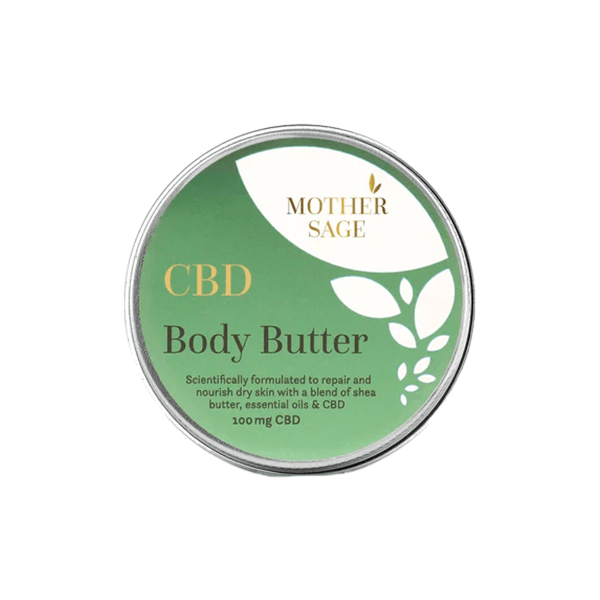 Mother Sage 100mg CBD Body Butter - 100ml